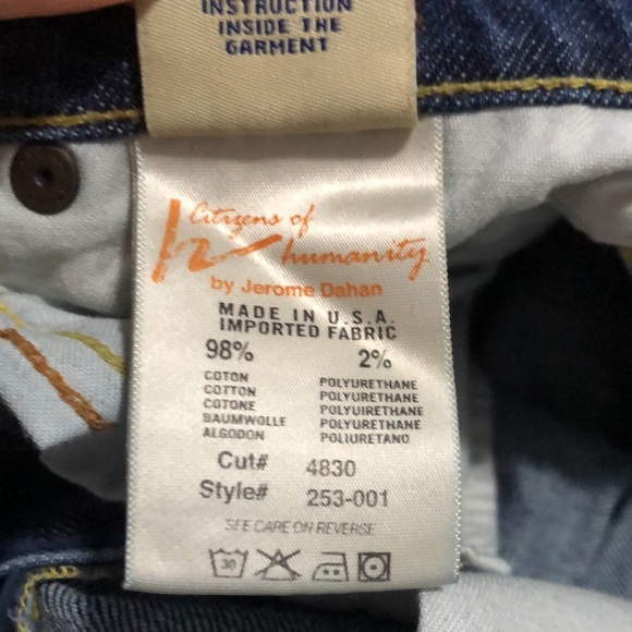 Citizens Of Humanity Bootcut Jeans Women’s Size 27 - Picture 8 of 16